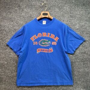 Vintage Y2K Florida Gators UF Soffe Graphic T Shirt Size Mens XL Blue College